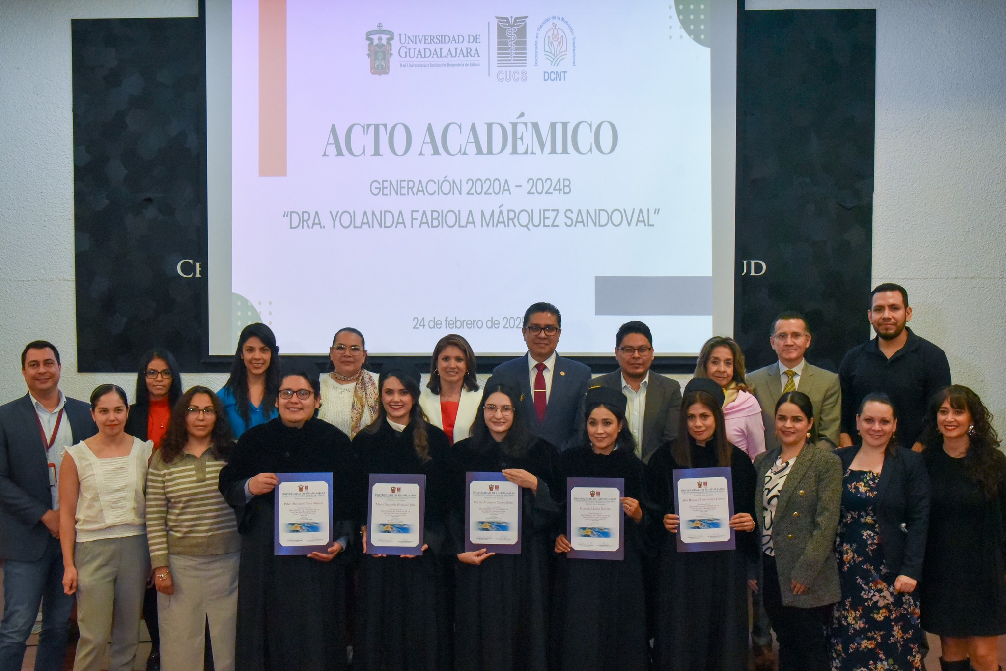 Acto Académico Generación 2020A-2024B