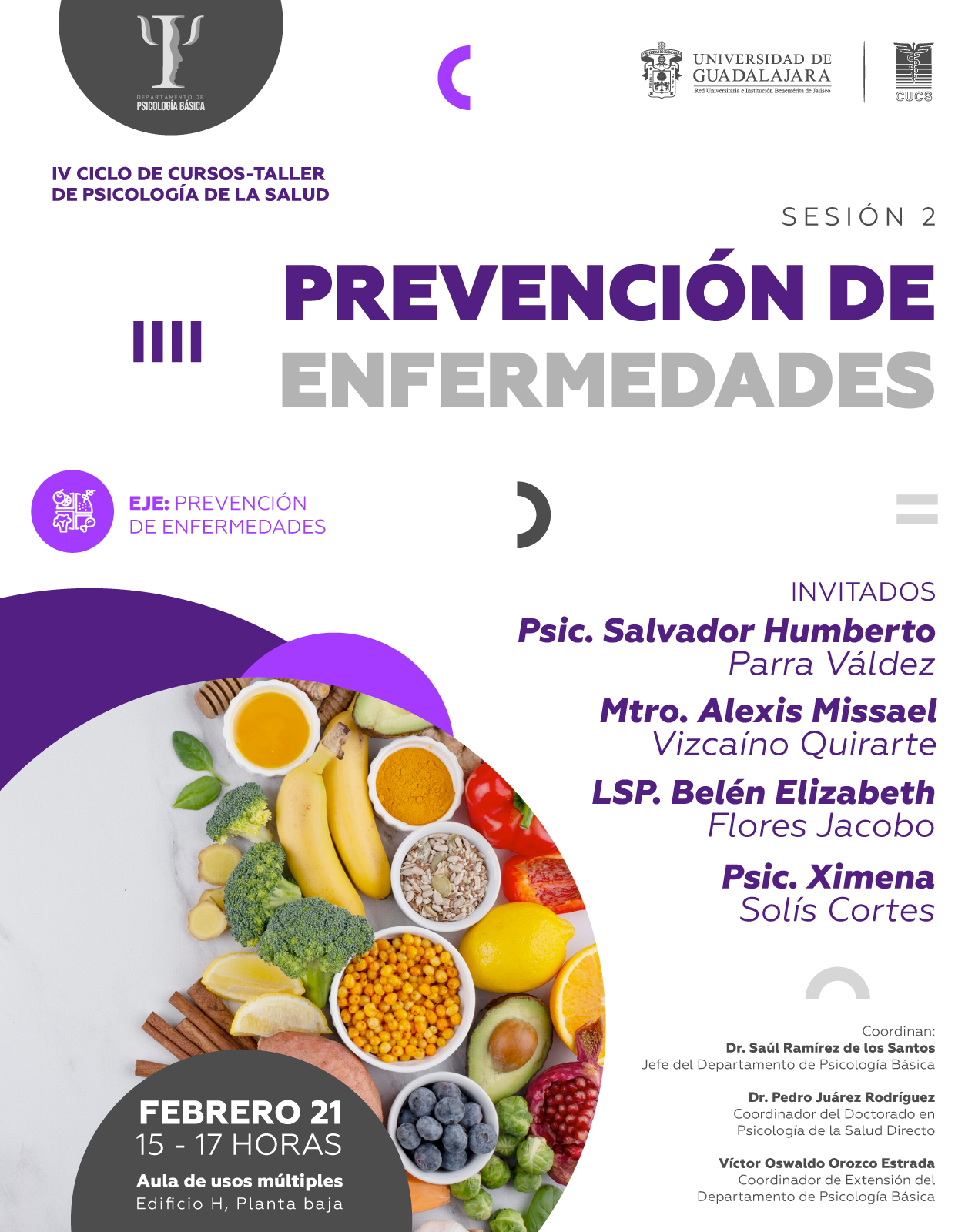 Segunda Sesión Ciclo de Cursos - Taller de Psicología de la Salud