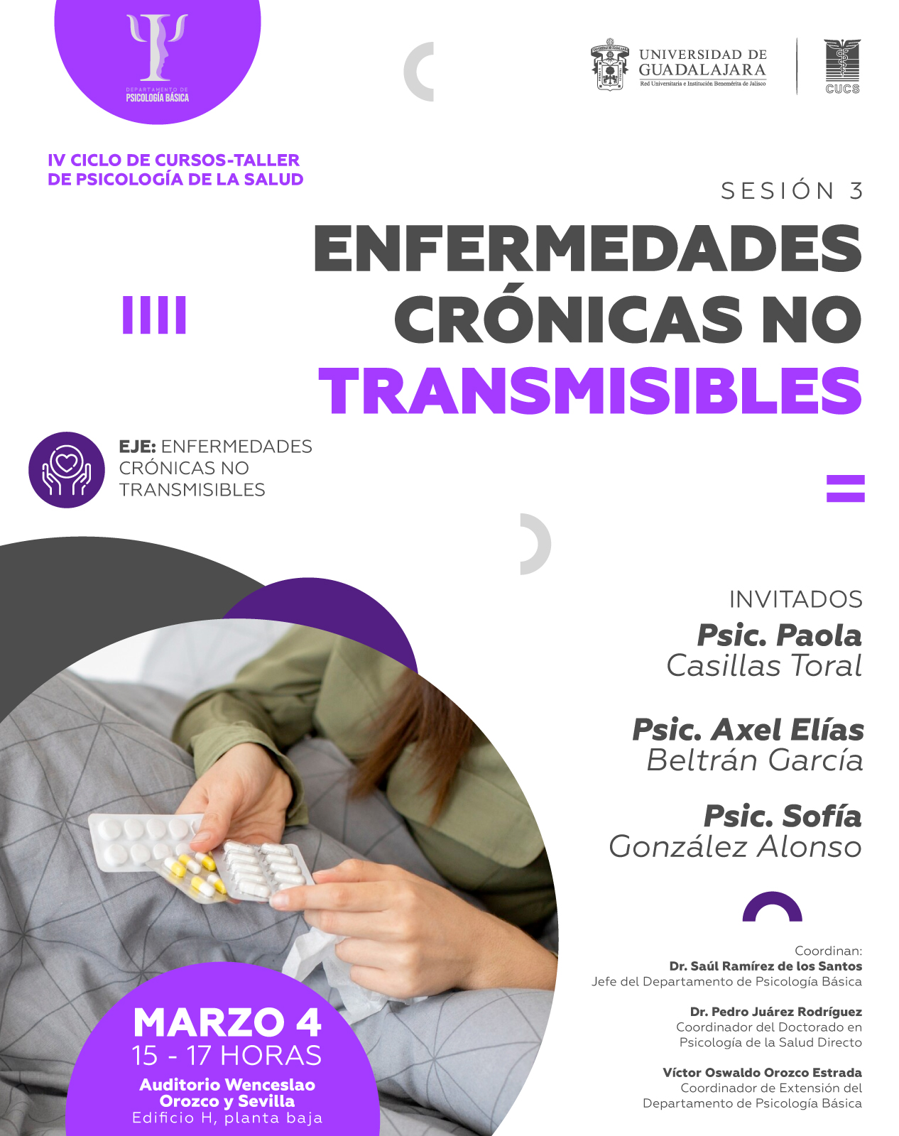 IV Ciclo de Cursos - Taller de Psicología de la Salud